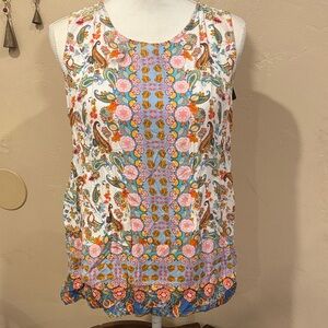 Colorful Floral Women's Blouse